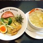 La-men NIKKOU - 柚子白湯のつけ麺