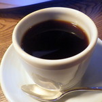 東京堂コーヒー店 - バターコーヒーのふたを取ったところ