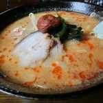 本郷 - 豆乳坦々麺　ピリ辛　750円