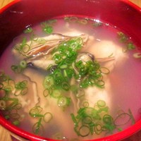 牡蠣のおすまし