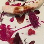 Restaurant Re: - 山梨のブランド鶏、ビーツ