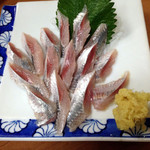 つるや - イワシ刺し380円
