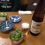 1番絞り大瓶550円