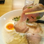 僕家のらーめん おえかき - レアチャーシュー