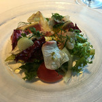 KINOE - 千葉県産野菜20種と縞鰺、真鯛、カンパチのカルパッチョ