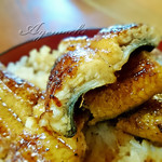 うなぎ処　もりやま - 蒲焼の断面です。