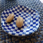 うちCafe - 食後は箸置きをポリポリいただきました(^^)