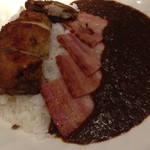 パリパリチキン＆ベーコンカレー