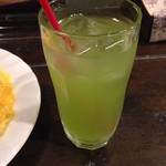 青リンゴジュース