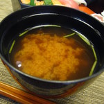 富木島寿司 - 味噌汁