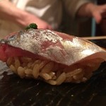 鮨 とかみ - 2016.7.  鯵