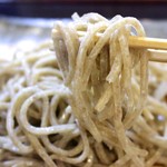 蕎麦切り　こばやし - 冷たい限定そば　「香味」　900円
      手挽き極荒挽きの太打ち　
      ＿＿＿＿＿＿＿＿＿＿＿＿＿
      コシがあり、重力に反するほど！　こんなおそばを食べたのは初めて！　感動しました！