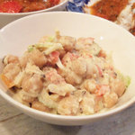 TAPiR - フムス風ひよこ豆冷やしカレー＆ライス(900円)