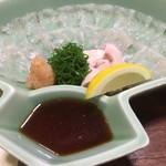 天ぷら割烹 三松 - 再訪問にて　かわはぎ