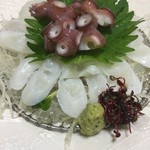 Tempura Kappou Mimatsu - 再訪問にて　たこ