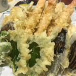 Tempura Kappou Mimatsu - 再訪問にて　盛り合わせ