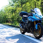 蕎麦切り　こばやし - こんな230kgも車重があるバイクでは男性ライダーでないときついかと、、、、。