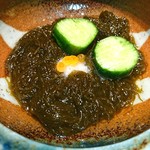 土の実 - お通しの もずく酢♥♥
p(^-^)q