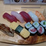 新宿栄寿司 - 梅握り1080円