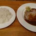 キッチン水野 - ポークソテーデミグラスソース980円