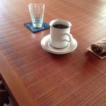 喫茶 ノラネコ - better half のチャトラ＾Q＾