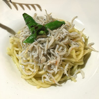 クッチーナ イタリアーナ アリア 六本木 - しらすのペペロンチーノ