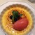 ラ・プレーヌ・リュヌ  - 料理写真:クレーム・ブリュレ
          イチゴのソルベ添え