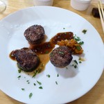 オスピタリタ・ダ・オリーノ - 鹿肉のポルペットーネ