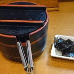 讃岐うどん はるしん - 昆布は自由にお取りください