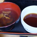 湧大 - （2016-7-27）つけ汁　暖かいのと冷たいの