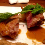 chez le mak - 【2015年7月再訪時】【2015年7月再訪時】おひとりさま限定のコースBachelor（3,300円）のメイン。