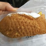 横浜くりこ庵 - 冷したい焼き 小倉＆ホイップ