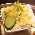 タージインドカレー - サラダ