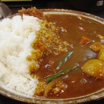 Koko Ichibanya - 野菜カレー(５００ｇ／１辛)\８５０