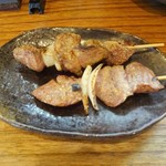 San raku - レバ、ハツ(塩)
