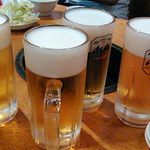 Hachirin - ★2016・7再訪　乾杯生ビール