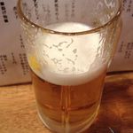 秋元屋 - 生ビール（大）