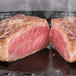 h Matsusaka Maruyoshi - 松阪牛サーロインステーキの更に中心だけを使用したロース芯だけステーキ