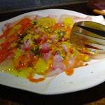 neu - 天然ヒラメのカルパッチョ