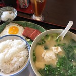 サムウェイ - 2016年7月再訪
ゆし豆腐定食
税込500円