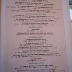 ル・ブルギニオン - アラカルトメニュー☆内臓料理がいっぱい！