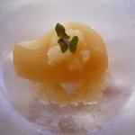 ル・ブルギニオン - 洋梨のコンポート♪ヴェルベーヌの香りの良さにうっとり☆