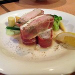 Espetalia - H.28.7.31.夜 イベリコ豚のサルティンボッカ 900円税別