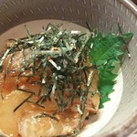 大分の海と山の料理 でんでん - 鯛のりゅうきゅう   贅沢です