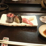 京洛肉料理 いっしん - 先付三点盛り