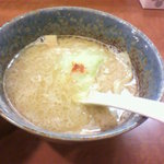 鳥そば 真屋 - ３周年鶏つけそば・つけ汁