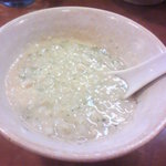 鳥そば 真屋 - 〆めしチーズリゾット風