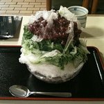 だるまや餅菓子店 - 天然氷宇治金時かき氷
