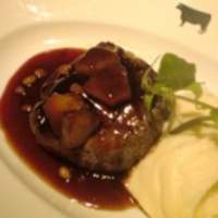 37 Steakhouse & Bar - Grilled "Palma Whey Pork" Chuck Roll w/Reduced Beef Broth, Sauteed Pineapple & Roasted Pinenuts