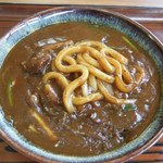 幸利屋 - カレーうどんZOOM（麺の様子）